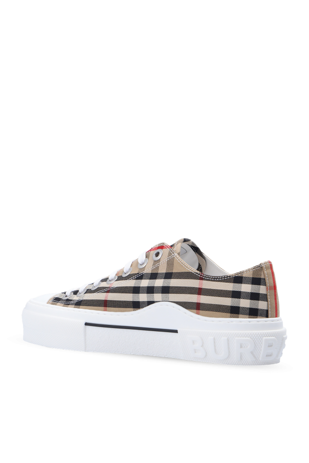 Burberry beige Sneakers with logo 5