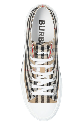 Burberry beige Sneakers with logo 6