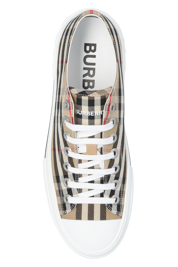 Burberry beige Sneakers with logo 6