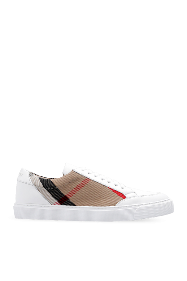 Burberry WHITE ‘New Salmond’ sneakers 1
