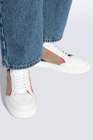 Burberry WHITE ‘New Salmond’ sneakers 2