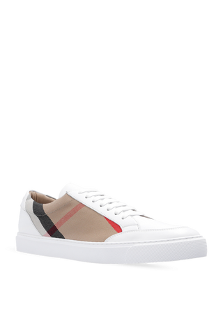 Burberry WHITE ‘New Salmond’ sneakers 4