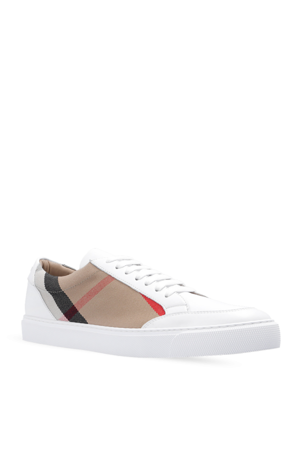 Burberry WHITE ‘New Salmond’ sneakers 4