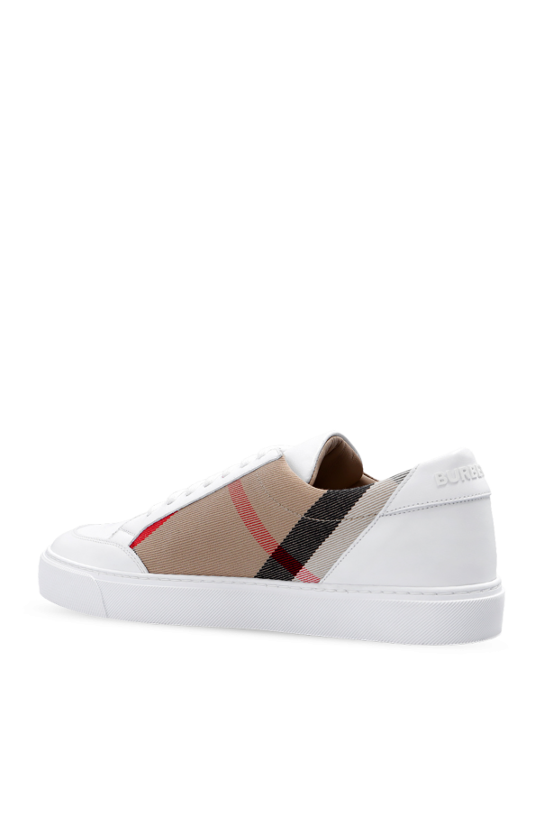 Burberry WHITE ‘New Salmond’ sneakers 5