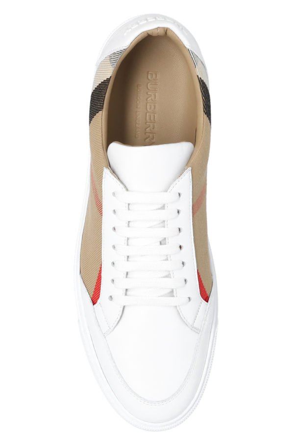Burberry WHITE ‘New Salmond’ sneakers 6