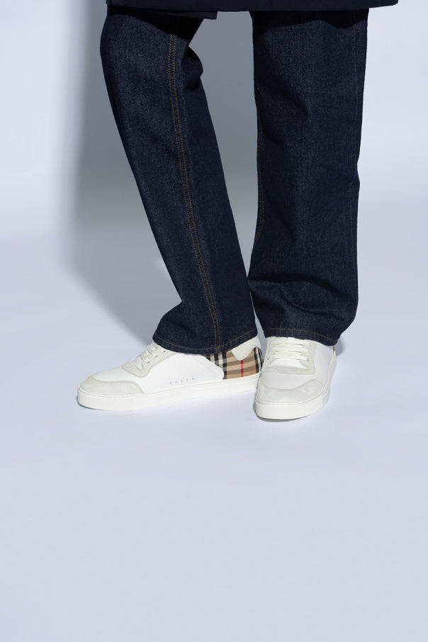 Burberry WHITE ‘Stevie’ sneakers 2