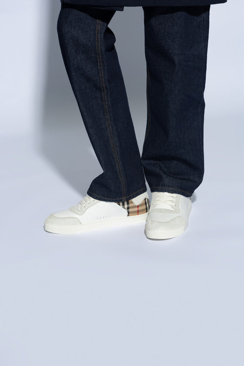 Burberry WHITE ‘Stevie’ sneakers 2