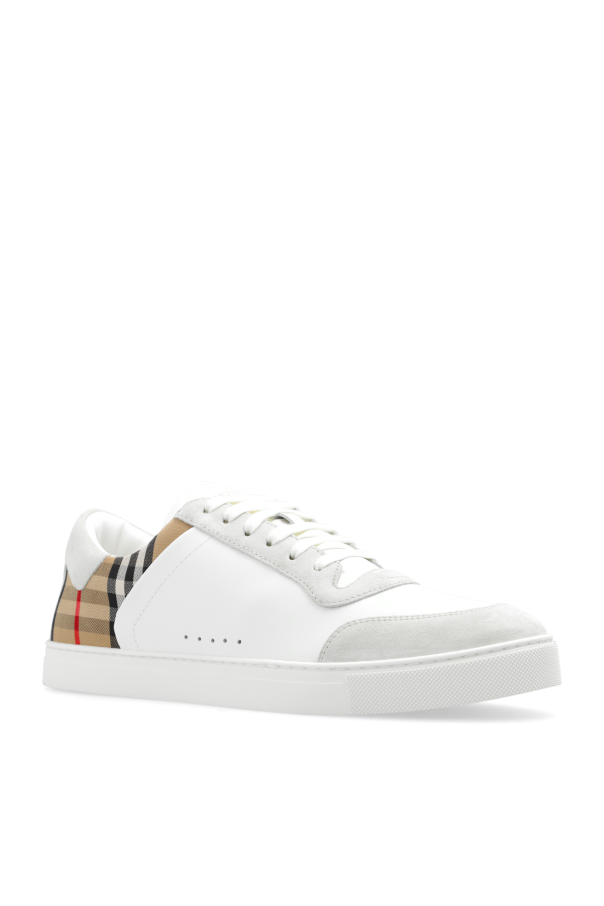 Burberry WHITE ‘Stevie’ sneakers 4