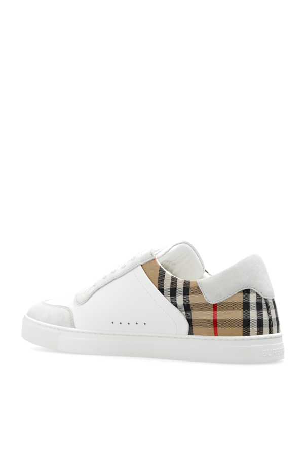 Burberry WHITE ‘Stevie’ sneakers 5