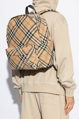 Burberry beige Burberry `Essential` Backpack 2