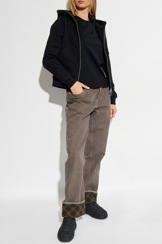 Burberry BLACK T-shirt with logo patch 2