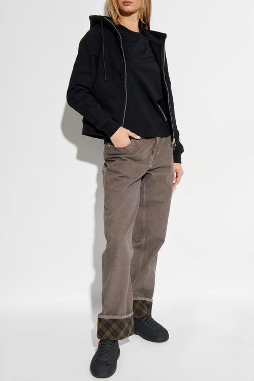 Burberry BLACK T-shirt with logo patch 2
