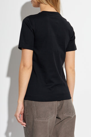 Burberry BLACK T-shirt with logo patch 4