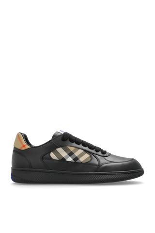Burberry BLACK Sneakers with logo 1