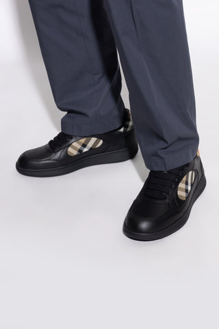 Burberry BLACK Sneakers with logo 2