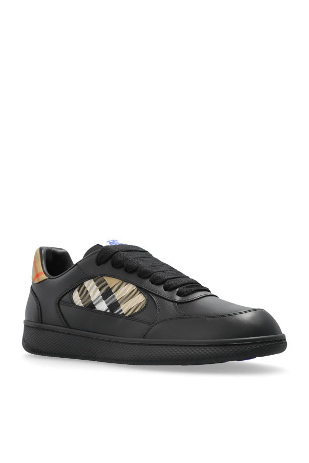 Burberry BLACK Sneakers with logo 4
