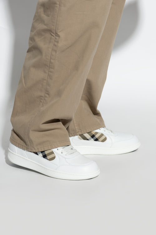 Burberry WHITE Sports shoes Terrace 2