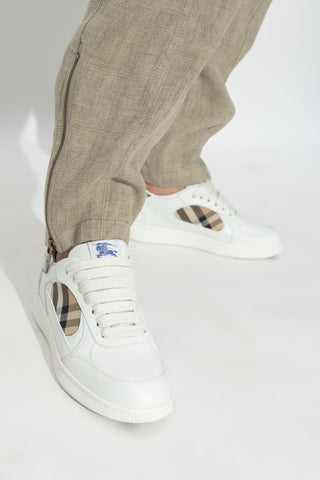 Burberry WHITE Sports shoes Terrace 2