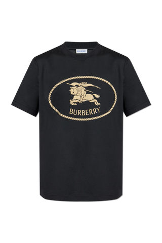 Burberry BLACK T-shirt with logo 1