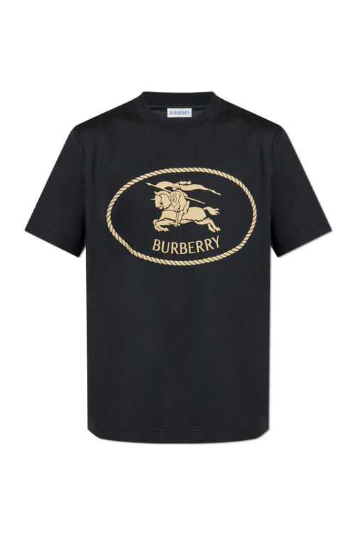 Burberry BLACK T-shirt with logo 1