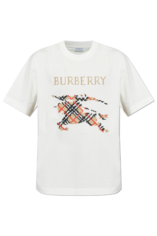 Burberry WHITE T-shirt with logo 1
