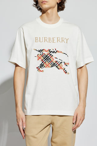 Burberry WHITE T-shirt with logo 3