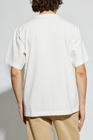 Burberry WHITE T-shirt with logo 4