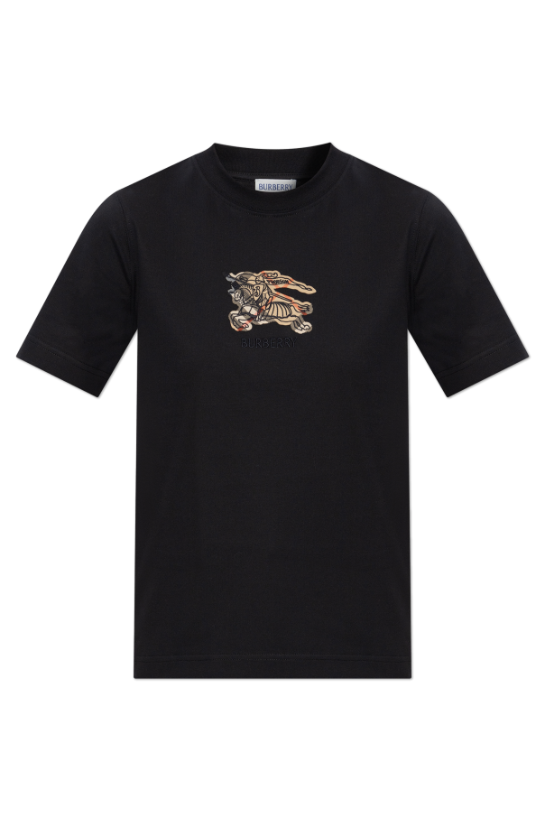 Burberry BLACK T-shirt with logo 1