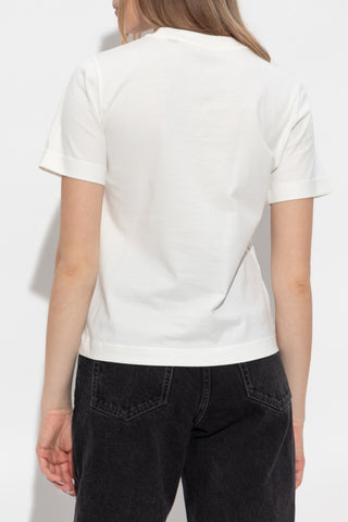 Burberry WHITE T-shirt with logo 4