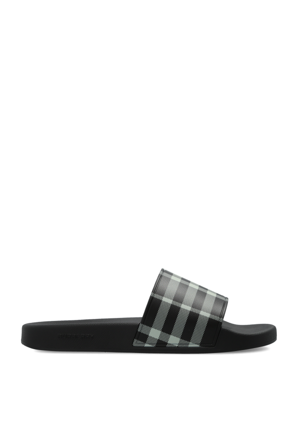 Burberry BLACK Rubber flip-flops 1