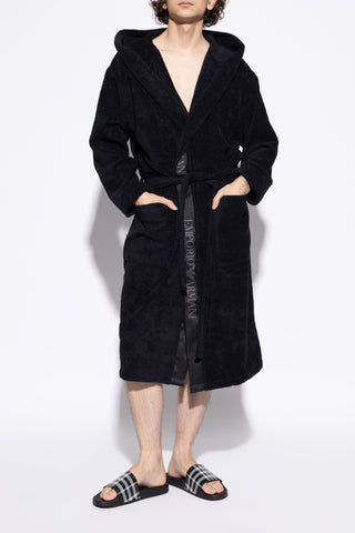 Burberry BLACK Rubber flip-flops 3