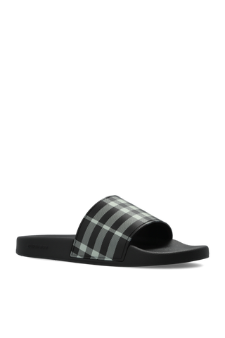 Burberry BLACK Rubber flip-flops 4