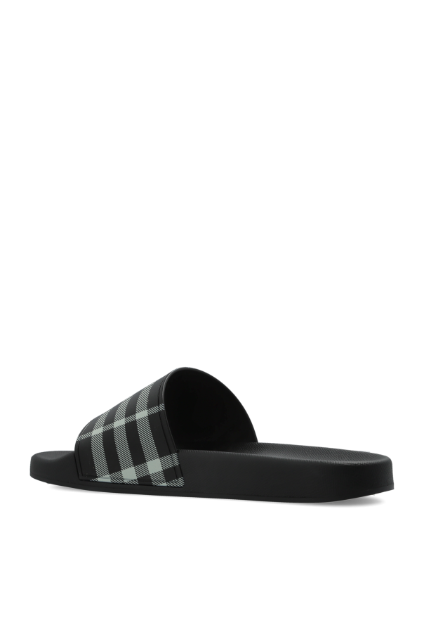 Burberry BLACK Rubber flip-flops 5