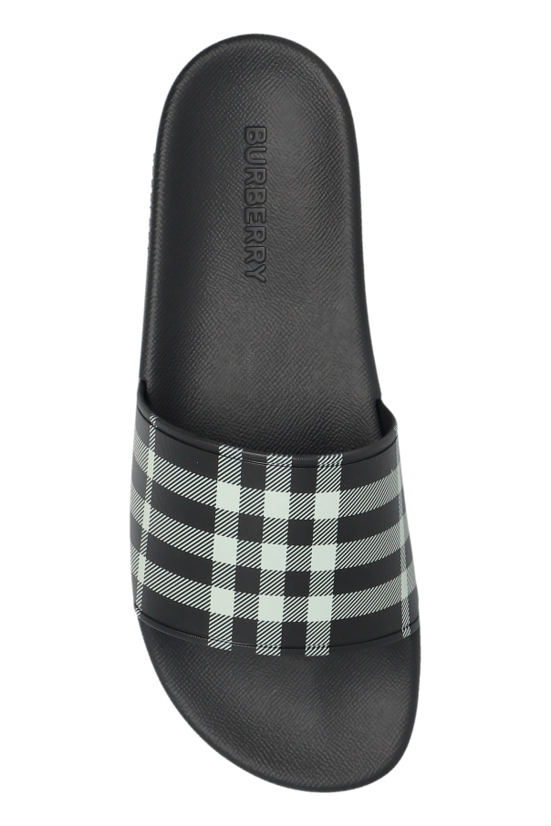 Burberry BLACK Rubber flip-flops 6