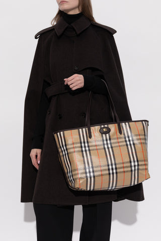 Burberry beige "Highlands Medium" shopper bag 2