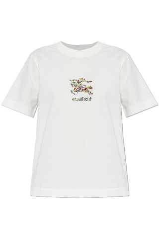 Burberry WHITE T-shirt with print 1