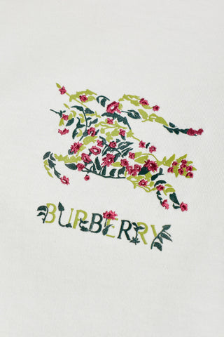Burberry WHITE T-shirt with print 5