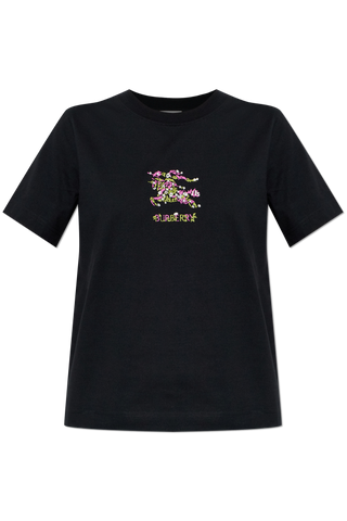Burberry BLACK T-shirt with print 1
