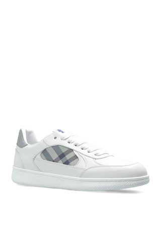 Burberry WHITE "Low Top" sports shoes 4