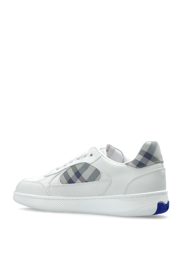 Burberry WHITE "Low Top" sports shoes 5