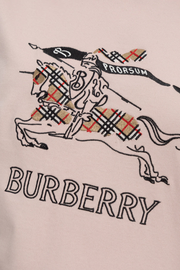 Burberry PINK T-shirt 'Frankie' 5