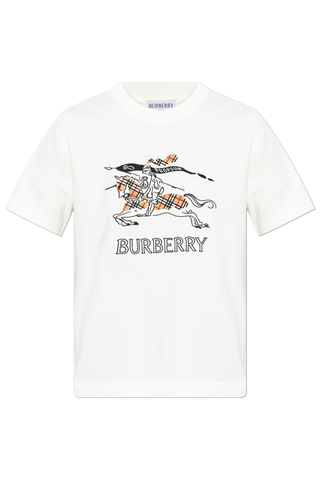 Burberry WHITE T-shirt with logo 1
