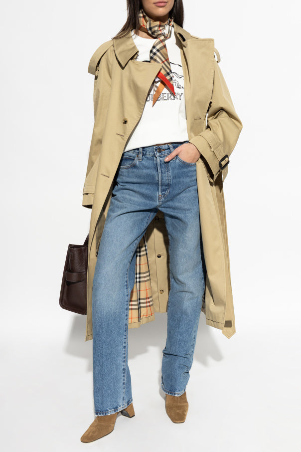 Burberry WHITE T-shirt with logo 2