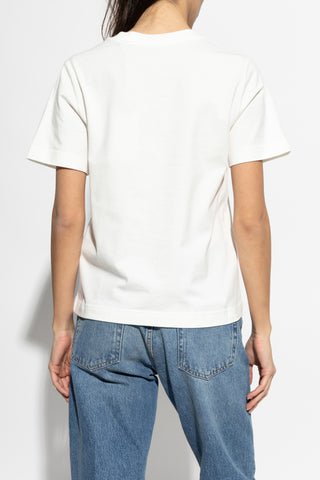Burberry WHITE T-shirt with logo 4