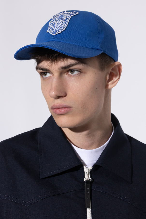 Burberry NAVY BLUE Baseball cap 2