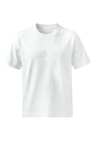 Burberry WHITE T-shirt with logo 1