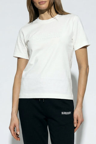 Burberry WHITE T-shirt with logo 3