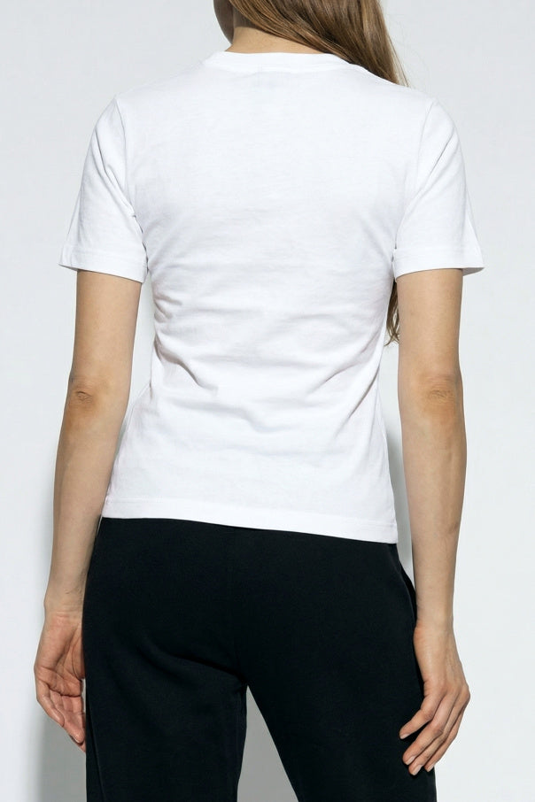 Burberry WHITE T-shirt with logo 4