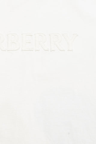 Burberry WHITE T-shirt with logo 5