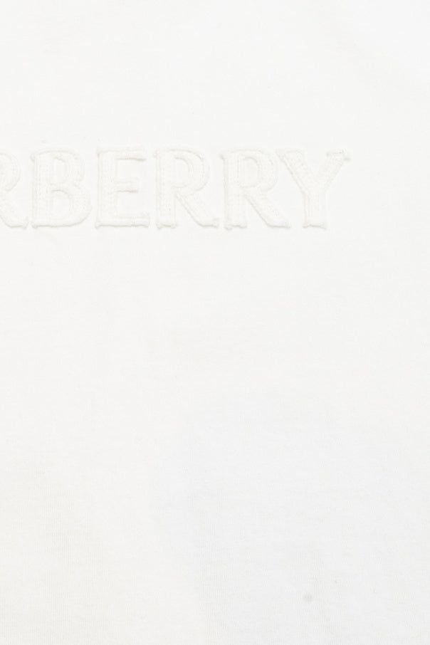Burberry WHITE T-shirt with logo 5